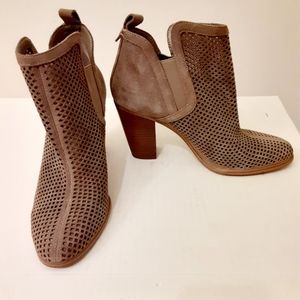 Vince Camuto Brown Ankle Boots
